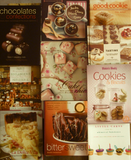 My Inspirational Top 10 Books on Desserts & Sweets